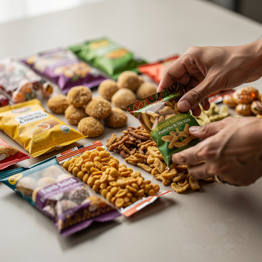 Candy Bar premium Indian snacks and chocolates collection